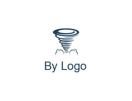 tornado or hurricane logo