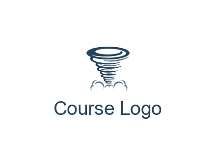 tornado or hurricane logo