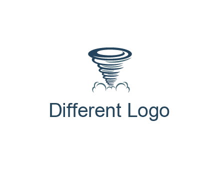 tornado or hurricane logo