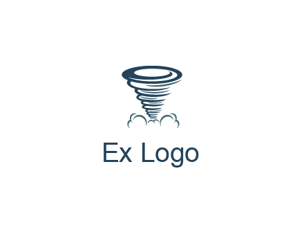 tornado or hurricane logo
