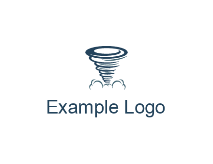 tornado or hurricane logo