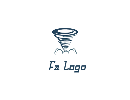 tornado or hurricane logo