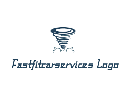 tornado or hurricane logo