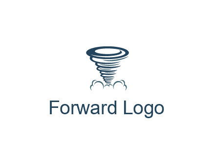 tornado or hurricane logo