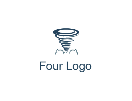 tornado or hurricane logo