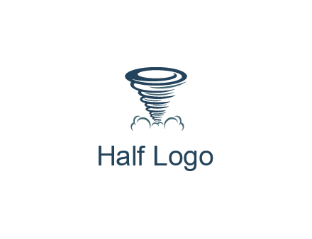 tornado or hurricane logo