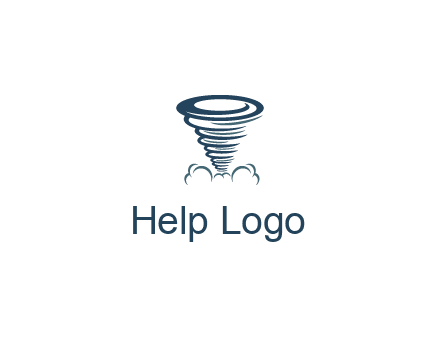 tornado or hurricane logo