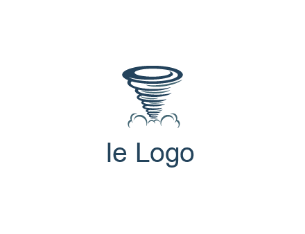 tornado or hurricane logo
