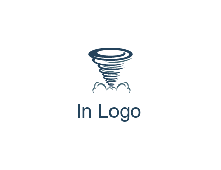 tornado or hurricane logo