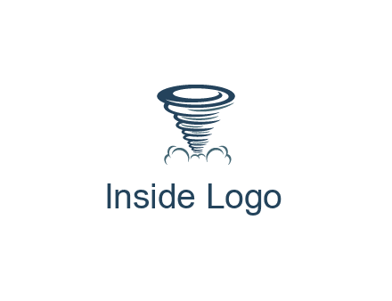 tornado or hurricane logo