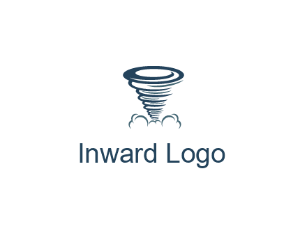 tornado or hurricane logo