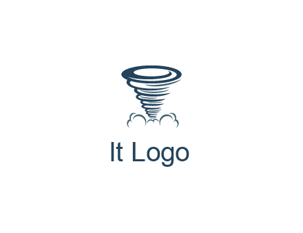tornado or hurricane logo