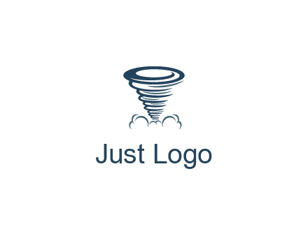 tornado or hurricane logo
