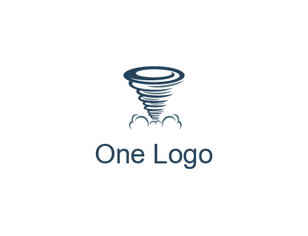 tornado or hurricane logo
