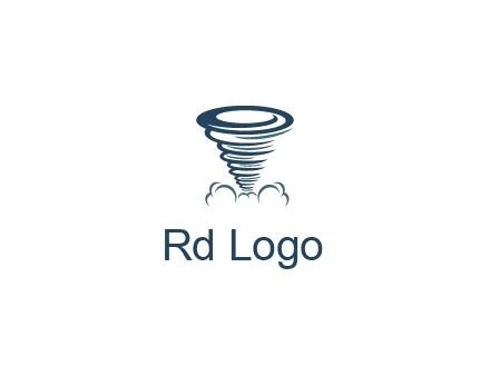 tornado or hurricane logo