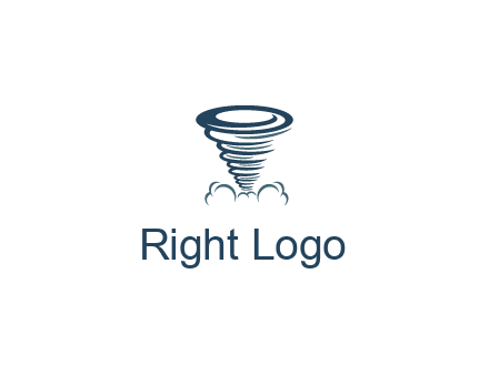 tornado or hurricane logo