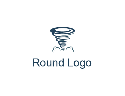 tornado or hurricane logo