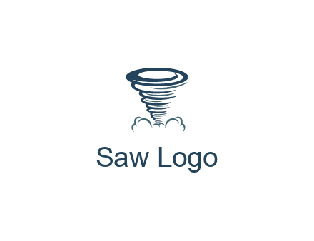 tornado or hurricane logo