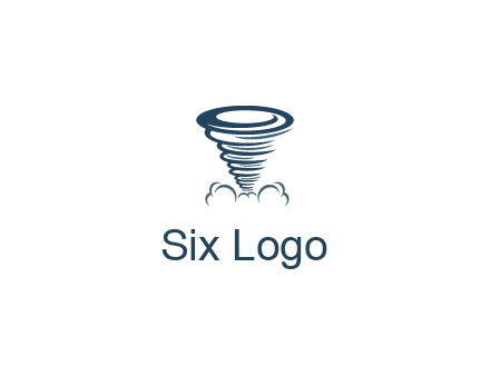 tornado or hurricane logo