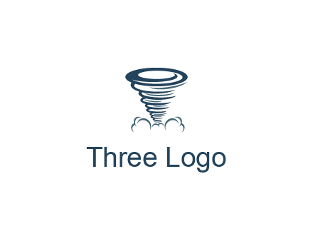 tornado or hurricane logo