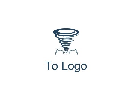 tornado or hurricane logo