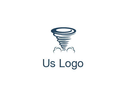 tornado or hurricane logo