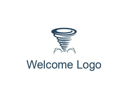 tornado or hurricane logo