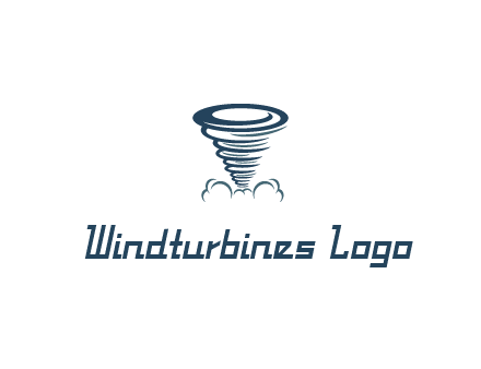 tornado or hurricane logo