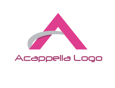 abstract letter A Logo