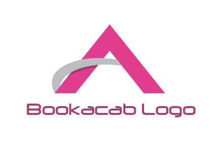 abstract letter A Logo