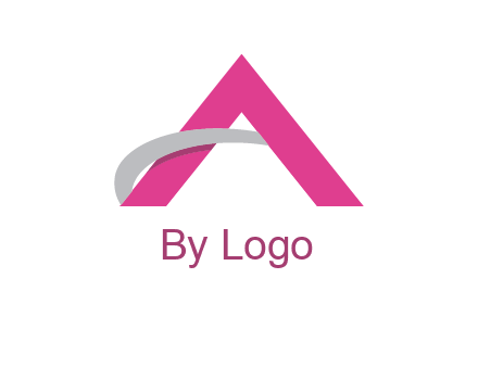 abstract letter A Logo