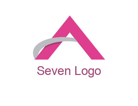 abstract letter A Logo