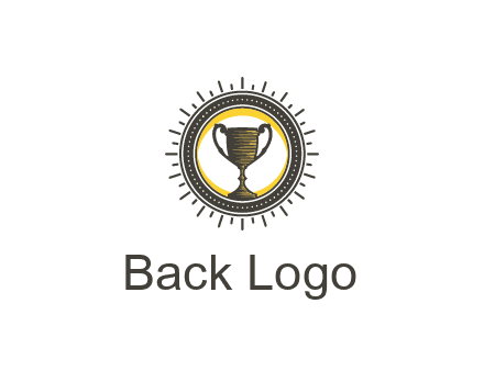 championship trophy logo