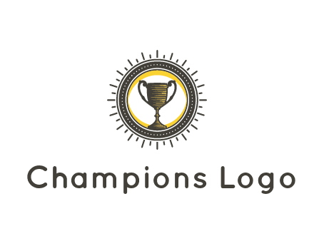 championship trophy logo