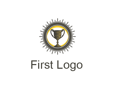 championship trophy logo
