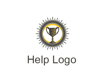 championship trophy logo