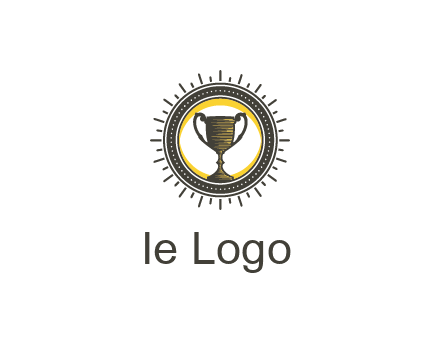 championship trophy logo