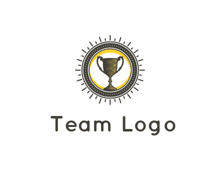 championship trophy logo