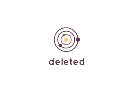 solar system or orbit logo