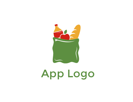 grocery bag logo