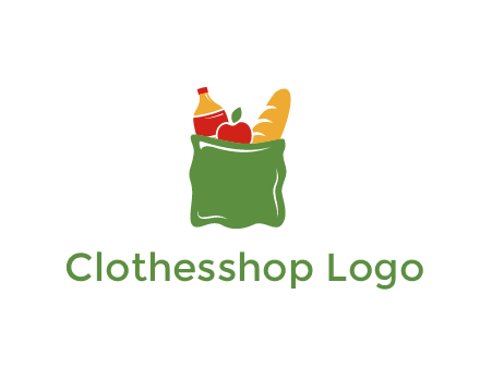 grocery bag logo