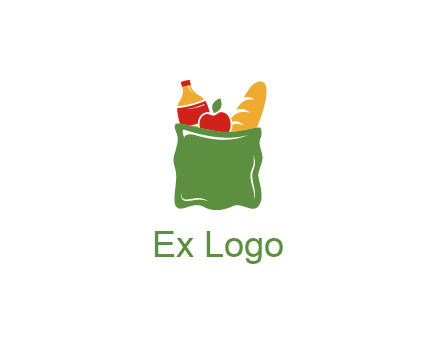 grocery bag logo