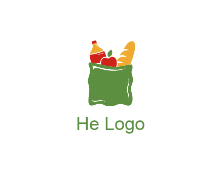 grocery bag logo