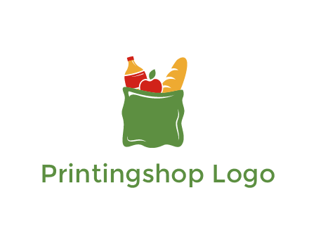 grocery bag logo