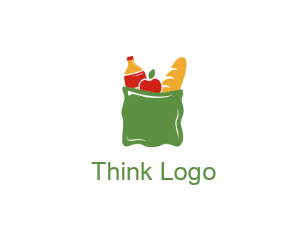 grocery bag logo