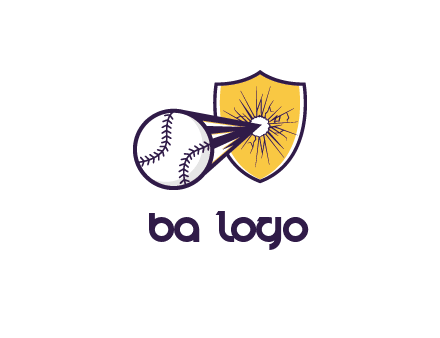free baseball logo design