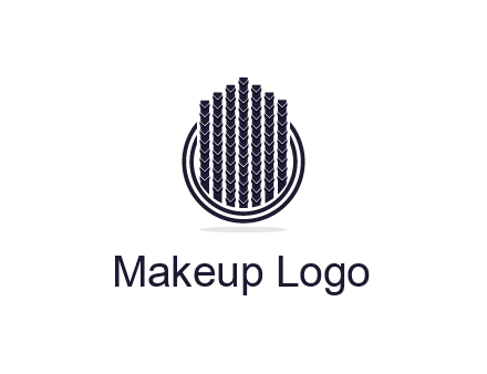 stalks or cables logo with vertical lines