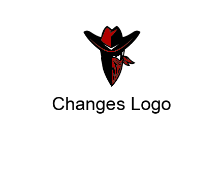 wild west cowboy logo