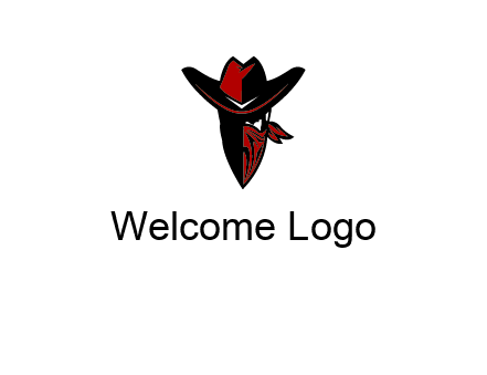 wild west cowboy logo