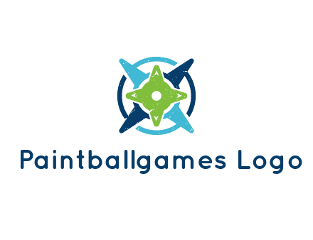 fidget spinners or compass logo